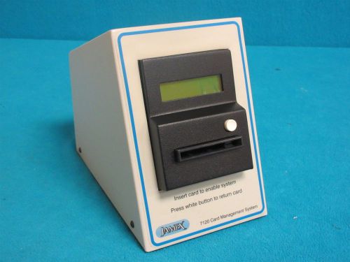 Jamex 7120 Management Card Reader in Original Box w/ Key (Read Description)