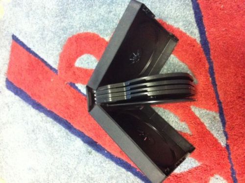 Sale 25 New Top Quality 1 1/2&#034; Depth Multi-11 DVD Cases,Black, Rare, DH11