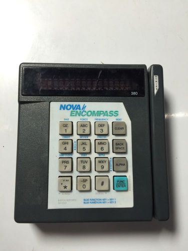 Verifone 380 pin pad nova encompass credit card reader for sale