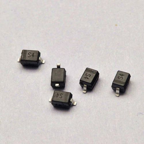 100PCS B5819WS 1A/40V 1N5819 S4 SOD-323 SMD Schottky Diodes