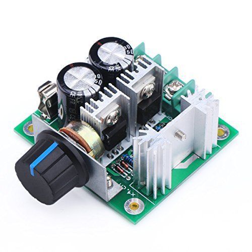 DROK® 13KHZ PWM DC Motor Controller DC 12V-40V 10A Motors Electric Pump Fan Spee