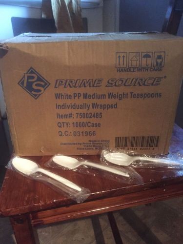 Prime source , 1000 Count Plastic Spoons