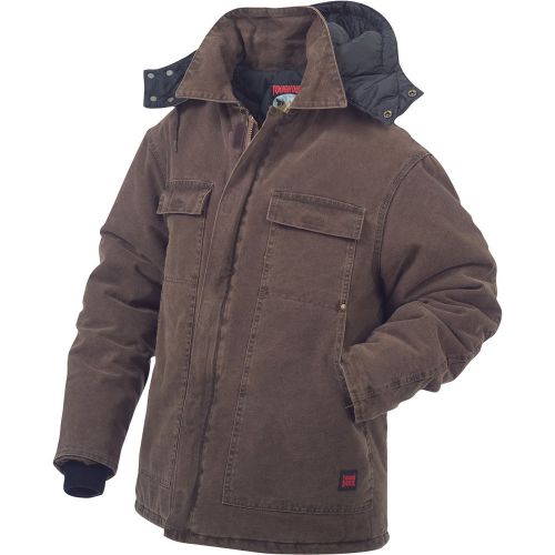 Tough duck washed polyfill parka w/hood-xl chestnut #55371bchestnutxl for sale