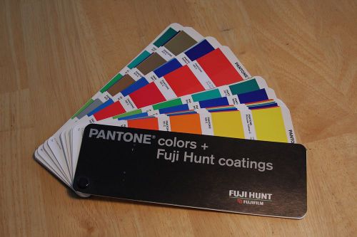 PANTONE COLORS + FUJI HUNT COATINGS SWATCH BOOK