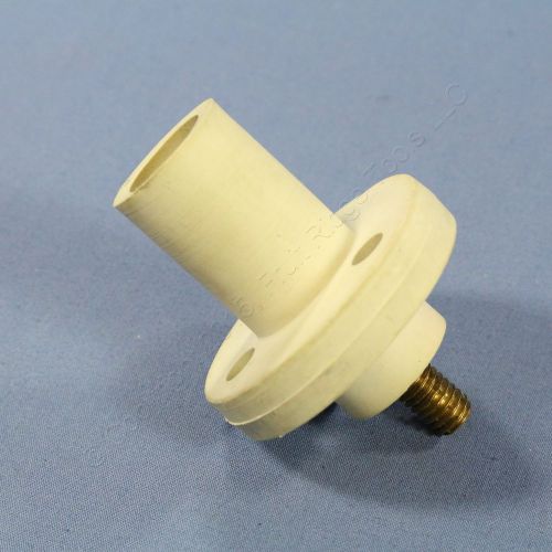 Leviton White 15 Series Threaded Stud Cam Plug Receptacle 125A 600V Bulk 15R21-W