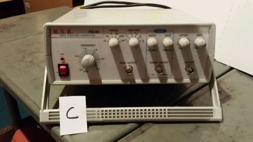 R.S.R.   FG-30 Sweep Function Generator