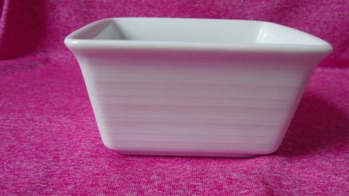 Two SANT &#039; ANDREA Royal Doulton White Porcelain Sugar Packet Holder 3 1/2&#039;&#039; Long