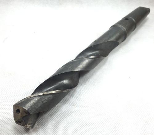 TRW 1-1/8&#034; Taper Shank Drill Coolant / Oil Fed 4MT, 12&#034; OAL