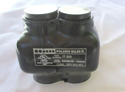 Nsi polaris it-500  500 - 4awg insulated cable connector for sale