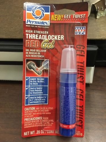 Threadlocker High Strength RED GEL PERMATEX .35oz NO DRIP