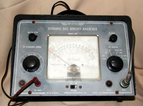 Win-Tronix Dynamic AGC  Circuit  Analyzer Model 825