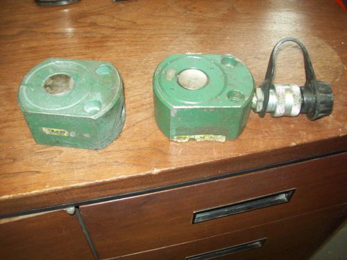 Simplex RFS20 20 ton ENERPAC HYDRAULIC RAM Stroke Cylinder Low Profile LOT OF 2