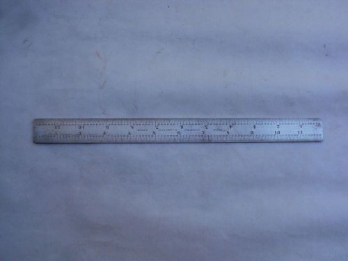 THE L.S  STARRETT  12&#034; RULE