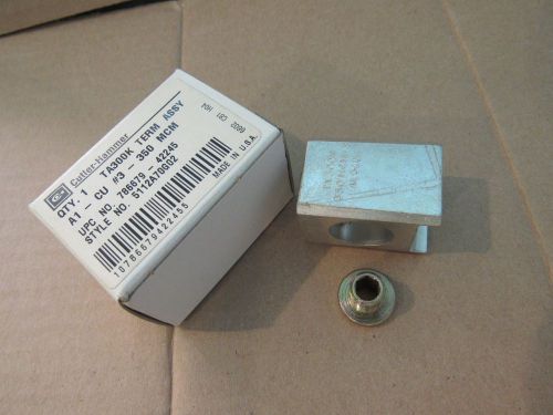 Cutler hammer ta300k line &amp; load terminal assy a1-cu #3-300 mcm 5112a70g02 new for sale