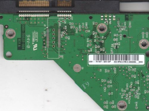 WD pcb board 2060-701537-004 rev A, sata 3.5