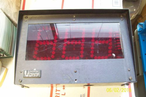 VORNE INDUSTRIES DIGITAL DISPLAY MODEL # 77/415-12-SH-20-3