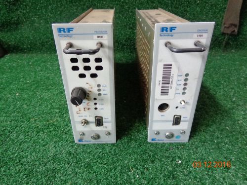 Rf technology eclipse series uhf components 1 r500 receiver / 1 t500 exciter for sale