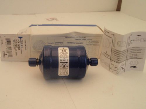 Flow Controls Extra Klean Liquid Line Filter Drier EK-083S 3/8&#034; NIB