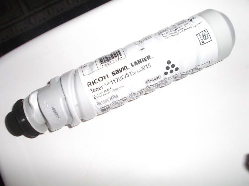 Ricott Savin Lanier Type 1170 D Black Toner EDP Code 841718 Genuine S15 LD015