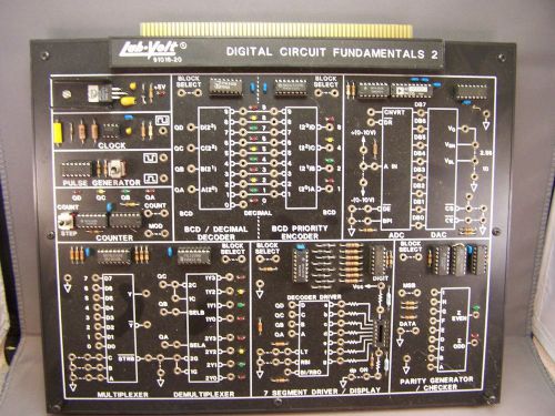 Lab-Volt Trainer Board  -  Digital Circuit Fundamentals 2   91016-20