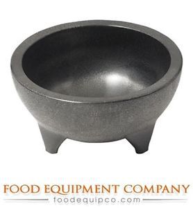 Winco PMSB-56 Molcajete Salsa Bowl 56 oz. - Case of 16