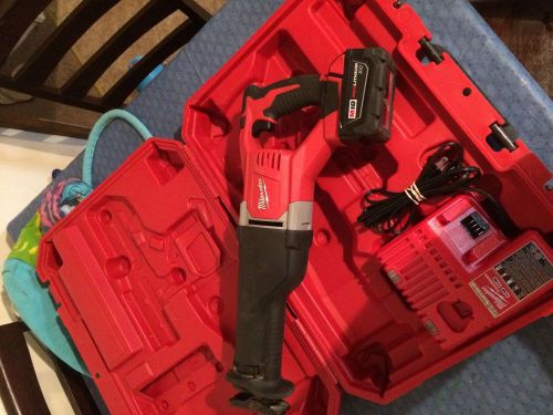 Milwaukee 2621-21 M18 Red Lithium Xc 18v Reciprocating Sawzall Cordless