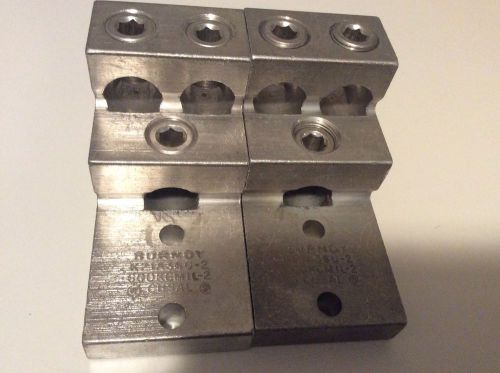 2-Burndy K21A36U-2/ 600KCMIL-2/ CU9AL Panelboard Lugs