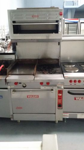 Vulcan 2 Burner Oven Flat Top