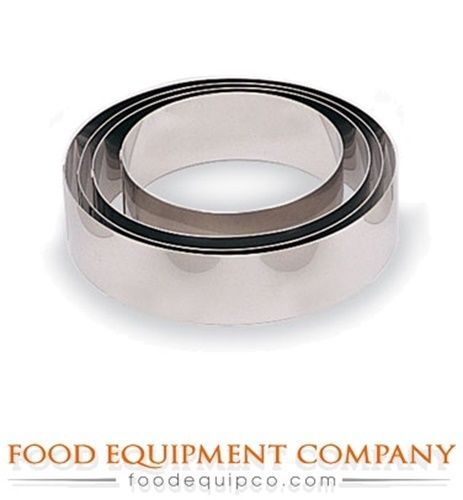 Paderno 47534-26 Pastry Ring ice cake 10-1/4&#034; dia. x 2.375&#034; H smooth...