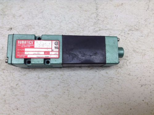 Numatics 152SA400M 225-372B 24 VDC Single Solenoid Pneumatic Valve