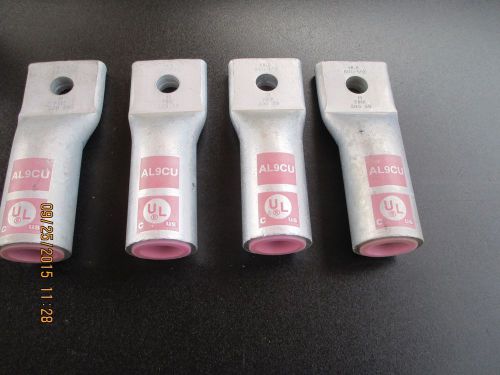 4 morris alu long barrel 1 hole compression lugs -  mla 500-1/2 pink for sale