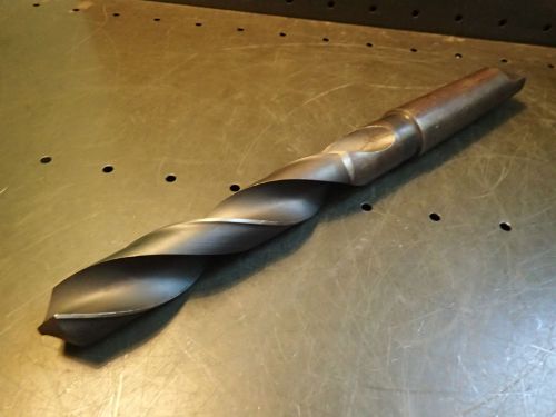 1-39/64&#034; Morse Taper #5 Shank HS Twist Drill Bit 7-1/2&#034; Long Flutes MT5 5MT