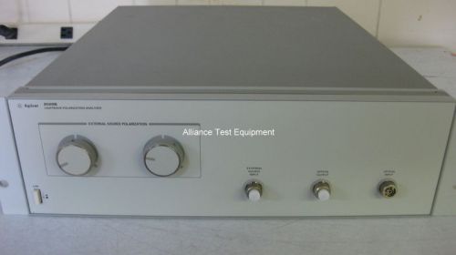 8509B, Agilent / Keysight, Lightwave Polarization Analyzer, 6 MONTH WARRANTY!