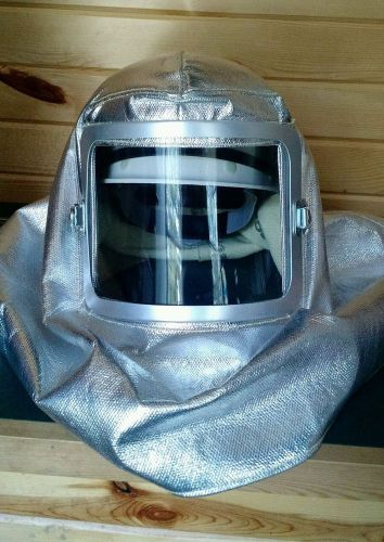 Gentex aluminized therminol kevlar 1081 radiant heat, protective hood, hard hat for sale