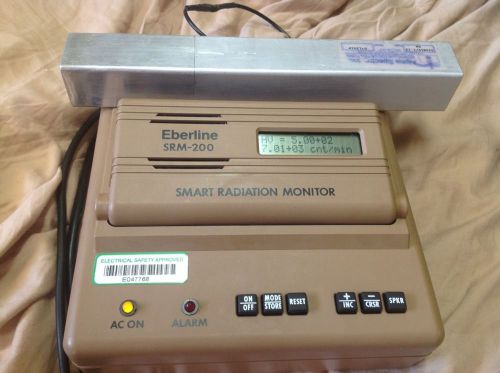 Digital Geiger Counter Eberline SRM-200 Smart Portable, With Scintillation Probe