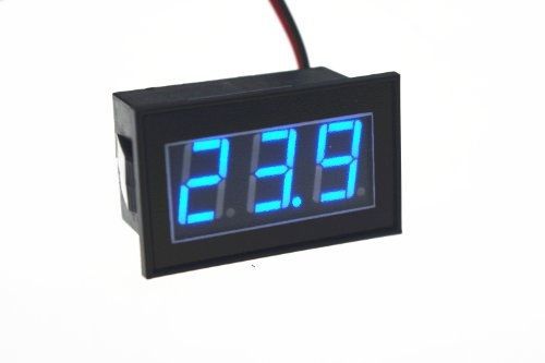 SMAKN? 0.56&#034; Waterproof Digital Voltmeter DC 4.5-150V LED Auto Mini Volt Tester