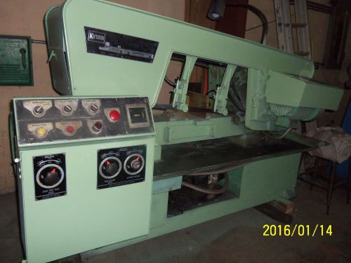 Kysor Johnson   Horzontal.Band Saw   model #A-12    12&#034; x 12&#034;cap.