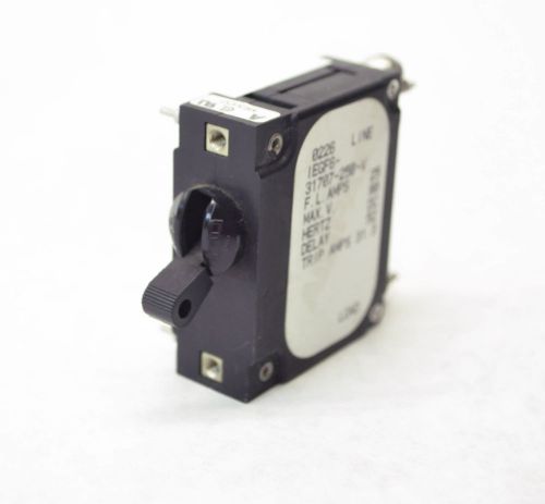 Airpax Sensata IEGF6-31707-25B-V 1P 25A 80VAC Circuit Breaker