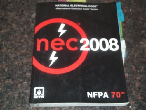 NATIONAL ELECTRICAL CODE NEC HANDBOOK MANUAL 2008 NFPA 70