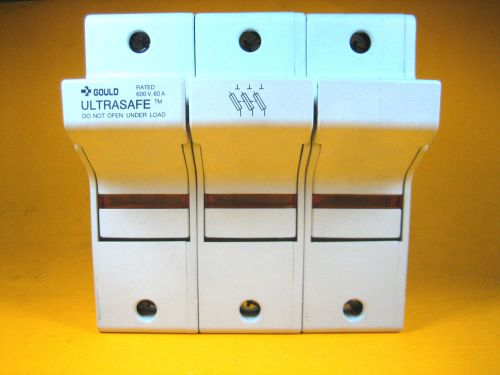 Gould -  US6J3I -  Ultrasafe Fuse Holder, 600V 60A