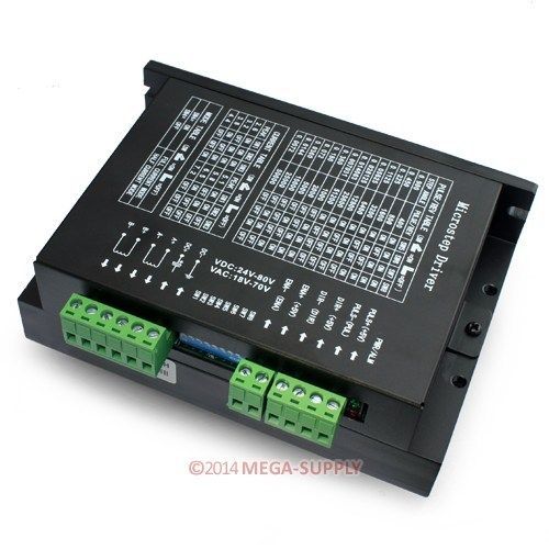 Cnc stepper motor driver controller 2.6-7.2a ac18-80v dc24-110v for mill machine for sale