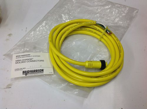 Brad Harrison 40903+ Mini-Change 3-Pin Cordset 10A, 600V   NEW