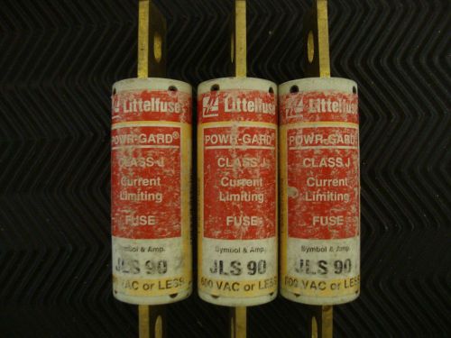 NEW lot of 3 LITTELFUSE JLS 90 JLS90