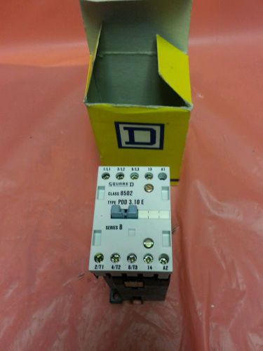 SQUARE D ~ CLASS 8502 TYPE PD 3.10 E 20 AMP 660 V  ~ CONTACTOR