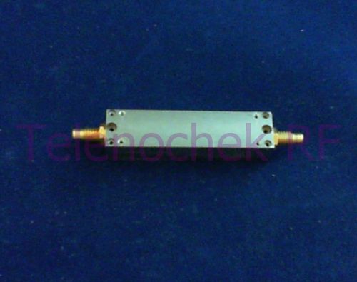 Rf microwave band pass filter 404 mhz cf/ 42.0 mhz bw/ power   1 watt / data for sale