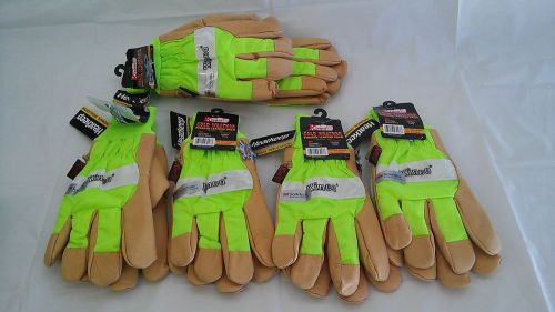 3M SCOTCHLITE KINCO COLD WEATHER PIGSKIN LEATHER PALM HEATKEEP GLOVES 1939KW XXL