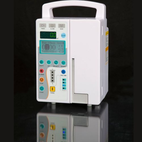 LCD display Infusion Pump IV &amp; Fluid Administration Audible + visual alarm