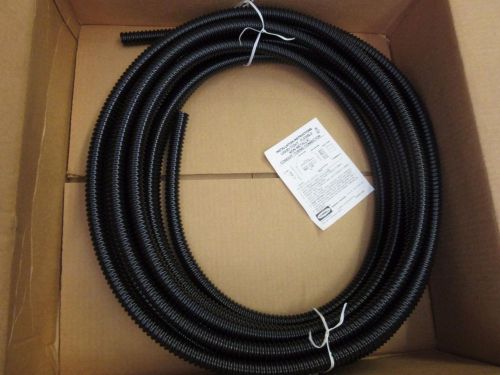 Hubbell B2050 1/2 In PolyTuff II Non-Metallic Liquidtight Conduit; 100 Ft, Black