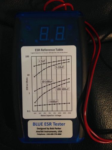 Fully Assembled Anatek Blue ESR Meter (BESR) Used 3x