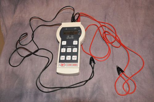 Iet lom-4000 portable digital milliohmmeter for sale